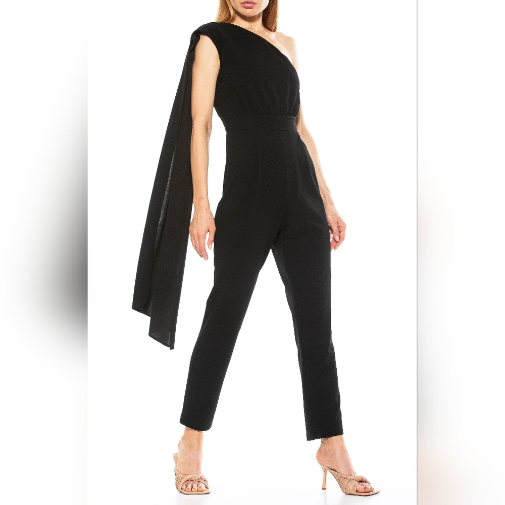 Alexia Admor black jumpsuit